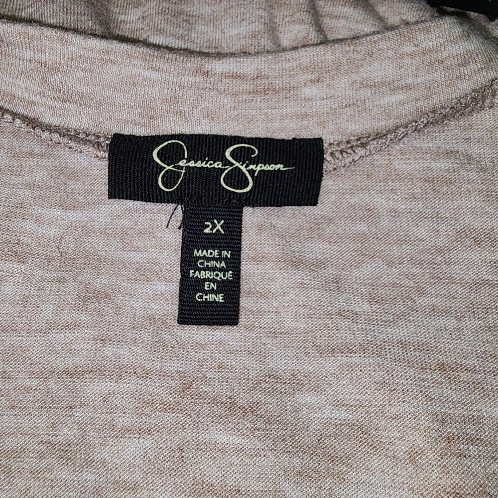 Jessica Simpson Short Sleeve Tee Size 2X - Picture 4 of 7